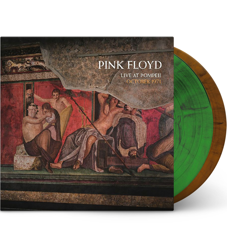 Pink Floyd – Live at Pompeii, October 1971 (Double-LP on Green & Brown Marble Vinyl)