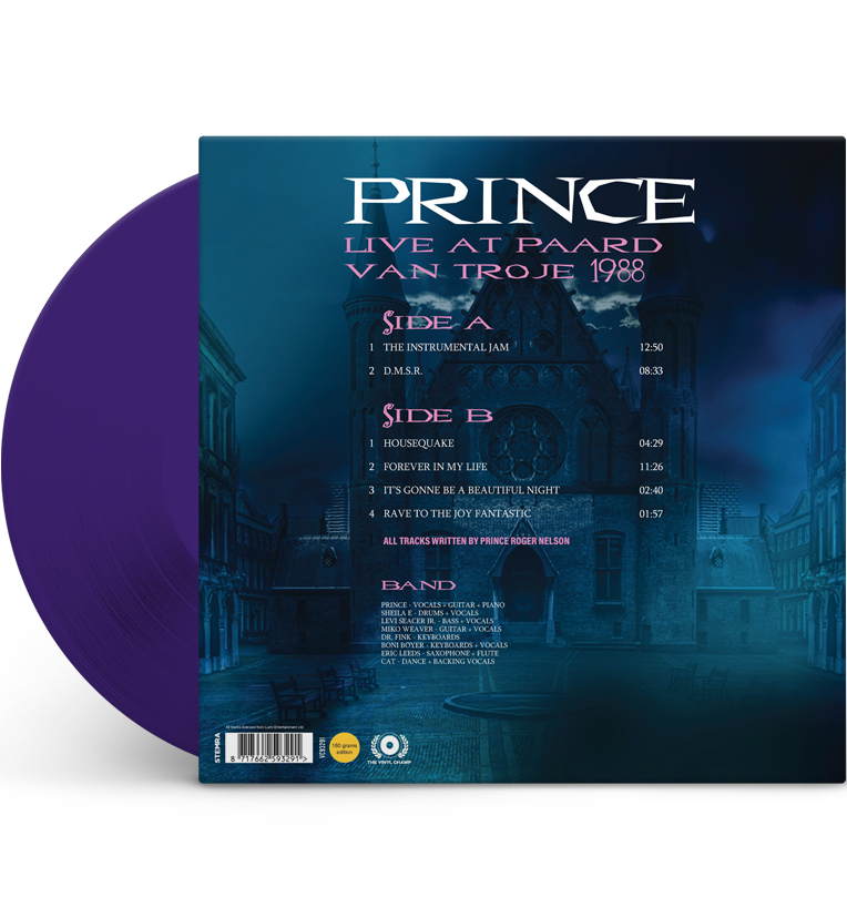 Prince – Live at Paard van Troje, 1988 (Limited Edition 12-Inch Album on 180g Purple Vinyl)