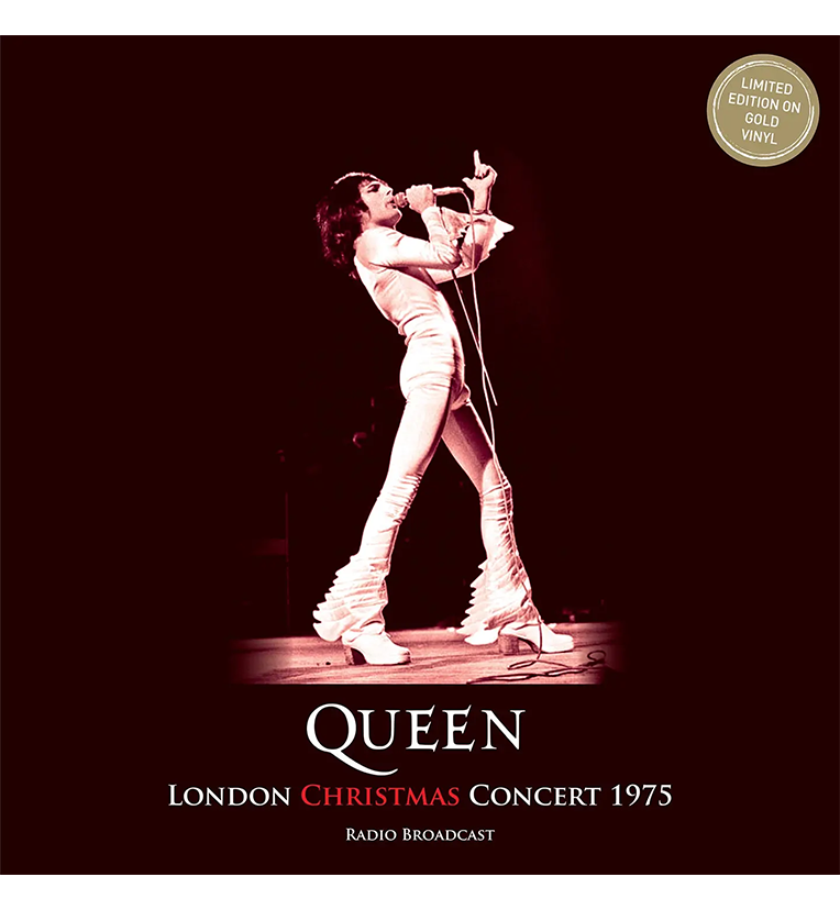 Queen – London Christmas Concert 1975 (Limited Edition 12-Inch Album on Gold Vinyl)