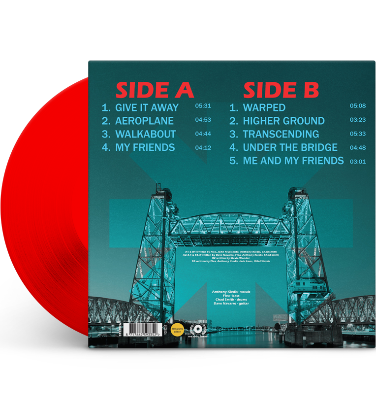 Red Hot Chili Peppers – Ahoy, Rotterdam, 1995 (Limited Edition 12-Inch Album on 180g Red Vinyl)
