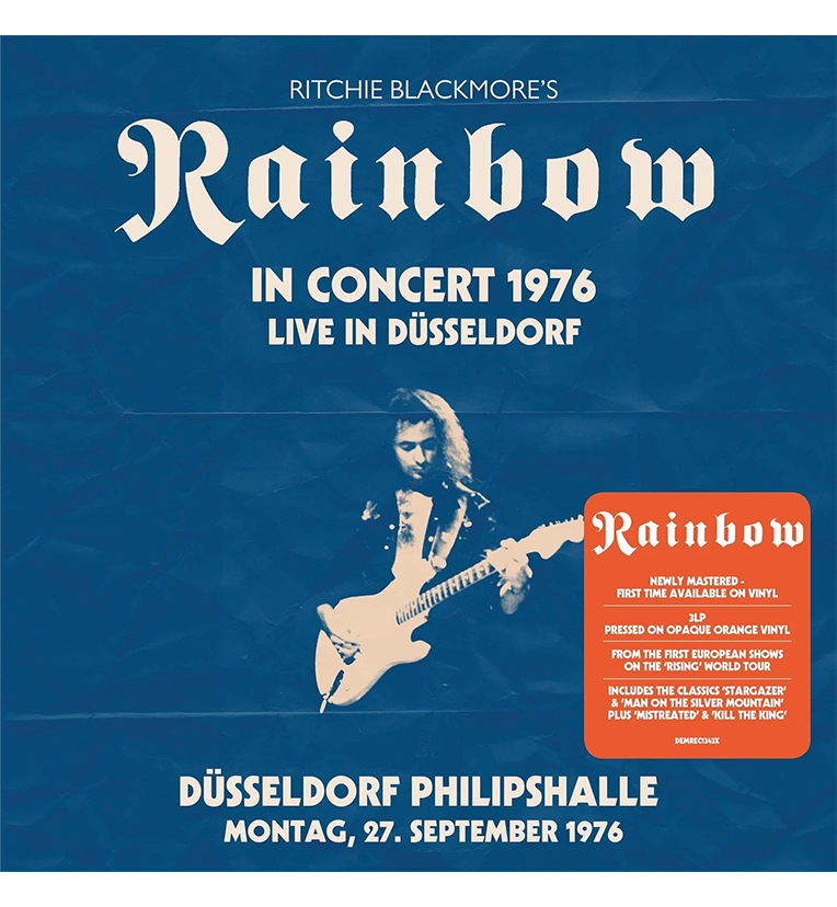 Ritchie Blackmore’s Rainbow – Live in Dusseldorf 1976 (Triple-LP on Opaque Orange Vinyl)