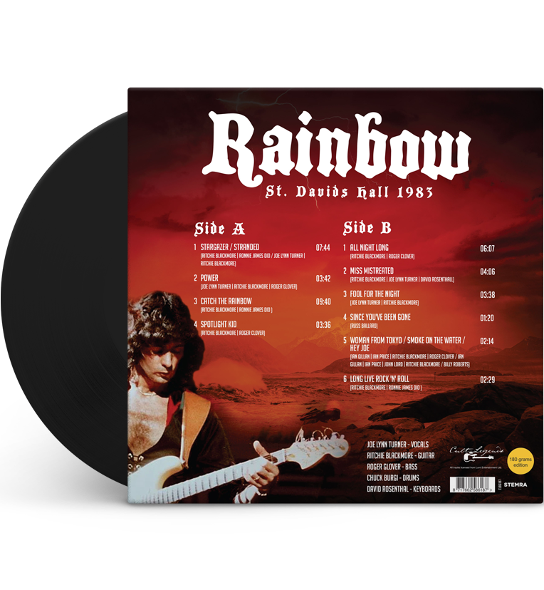 Rainbow – St David’s Hall 1983 (12-Inch Album on 180g Vinyl)