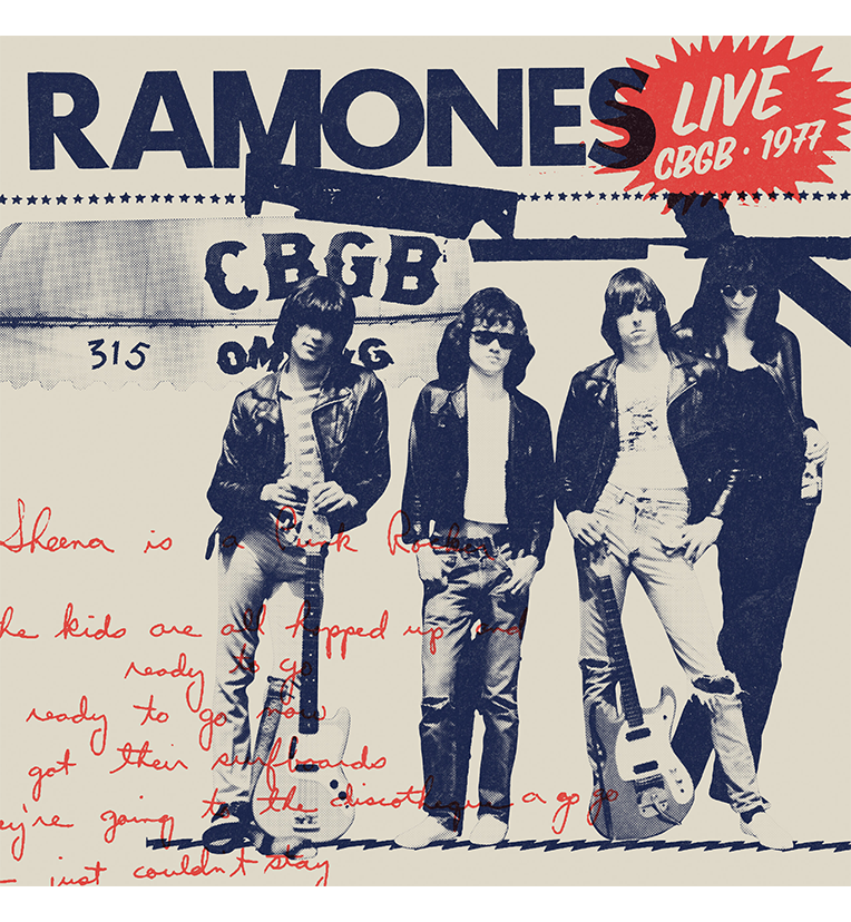 Ramones – Live at CBGB, 1977 (RSD Black Friday 2025 Limited Edition 12-Inch Album on Translucent Red Vinyl)
