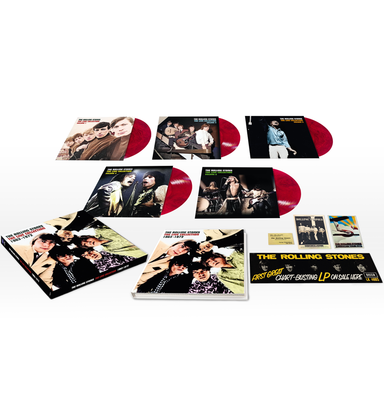 The Rolling Stones – The Live Collection 1963–1972 (5-LP Box Set)