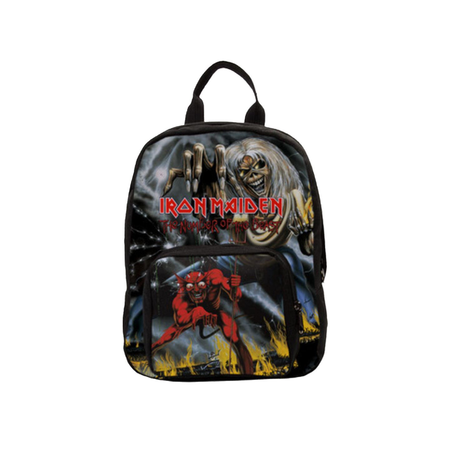 Iron Maiden Mini Backpack (Number of the Beast Design)