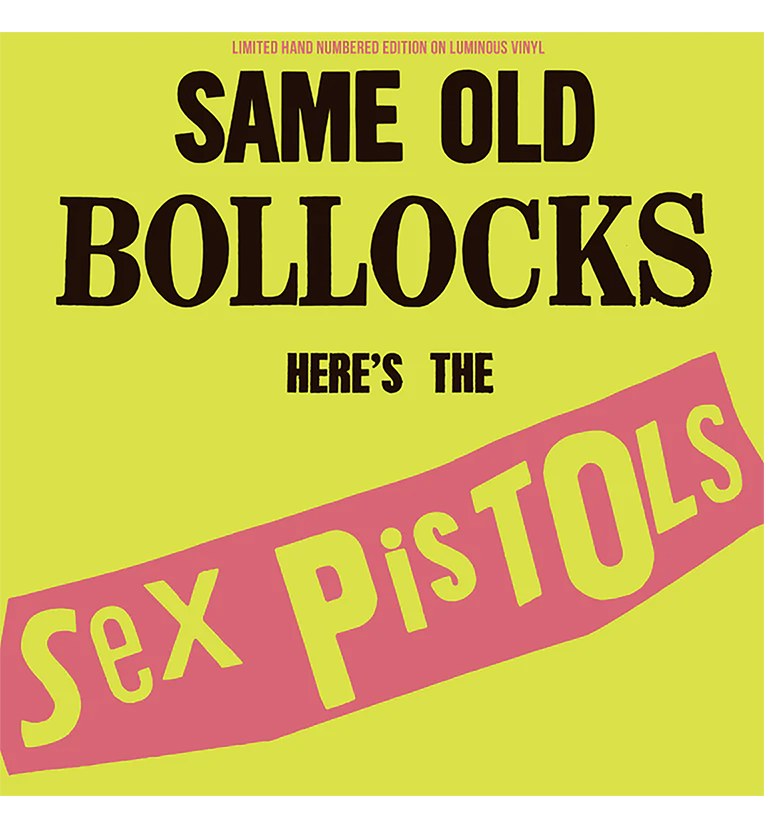 Sex Pistols – Same Old Bollocks: Live in Santiago, 1996 (Limited Edition 12-Inch Album on Luminous Vinyl)
