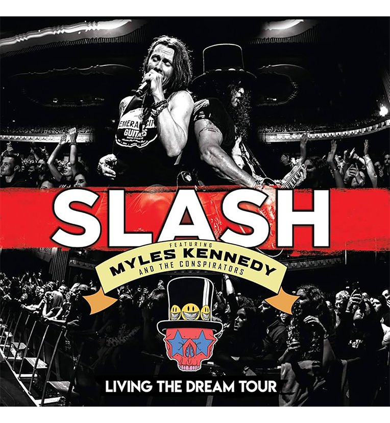 Slash feat. Myles Kennedy & the Conspirators – Living the Dream Tour (Triple-LP on 180g Vinyl)
