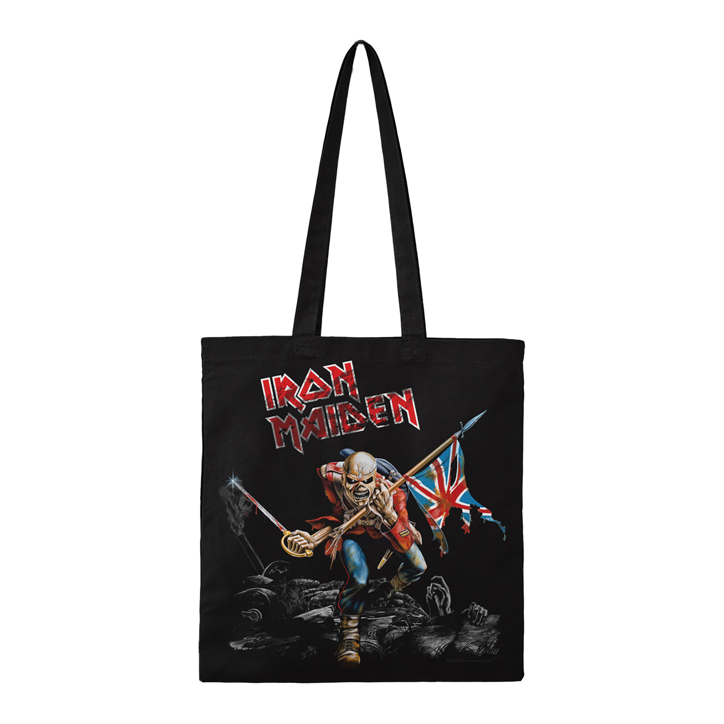 Iron Maiden Tote Bag (The Trooper Design)