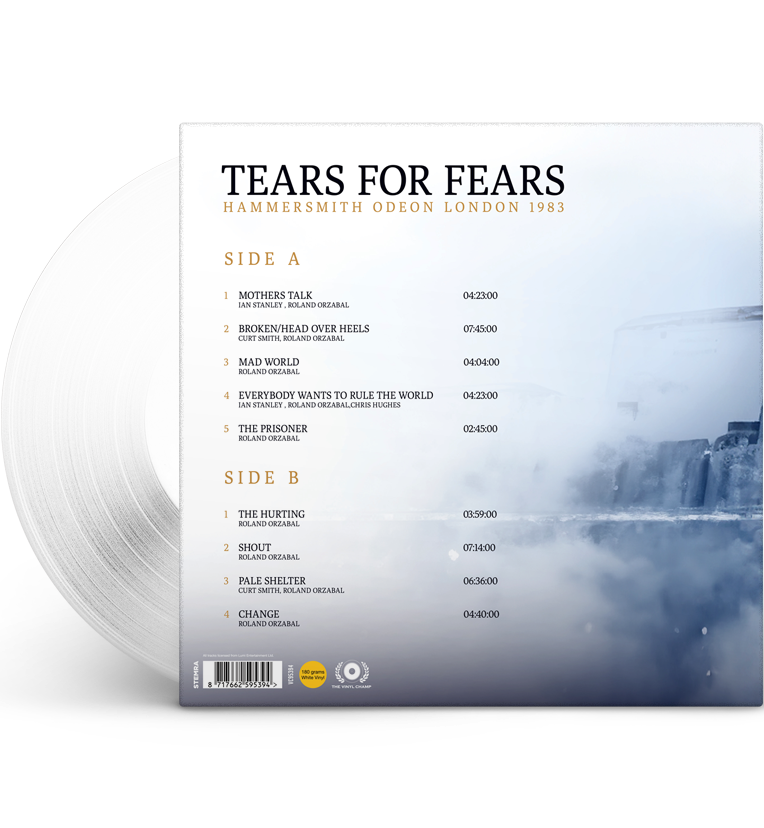 Tears for Fears – Hammersmith Odeon 1983 (Limited Edition 12-Inch Album on 180g White Vinyl)