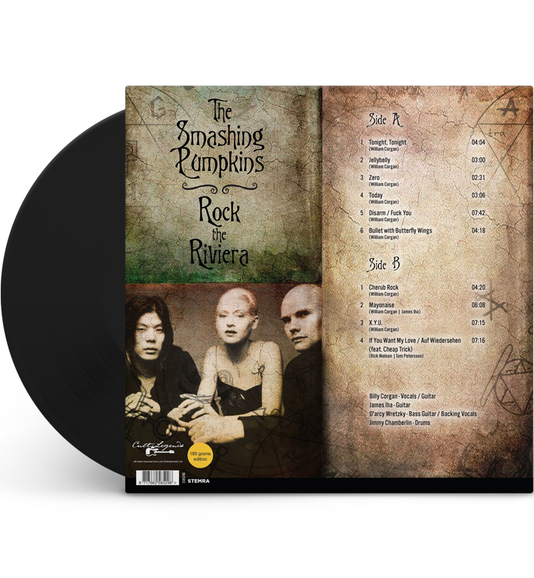 The Smashing Pumpkins – Rock the Riviera: Live in Chicago, 1995 (12-Inch Album on 180g Vinyl)