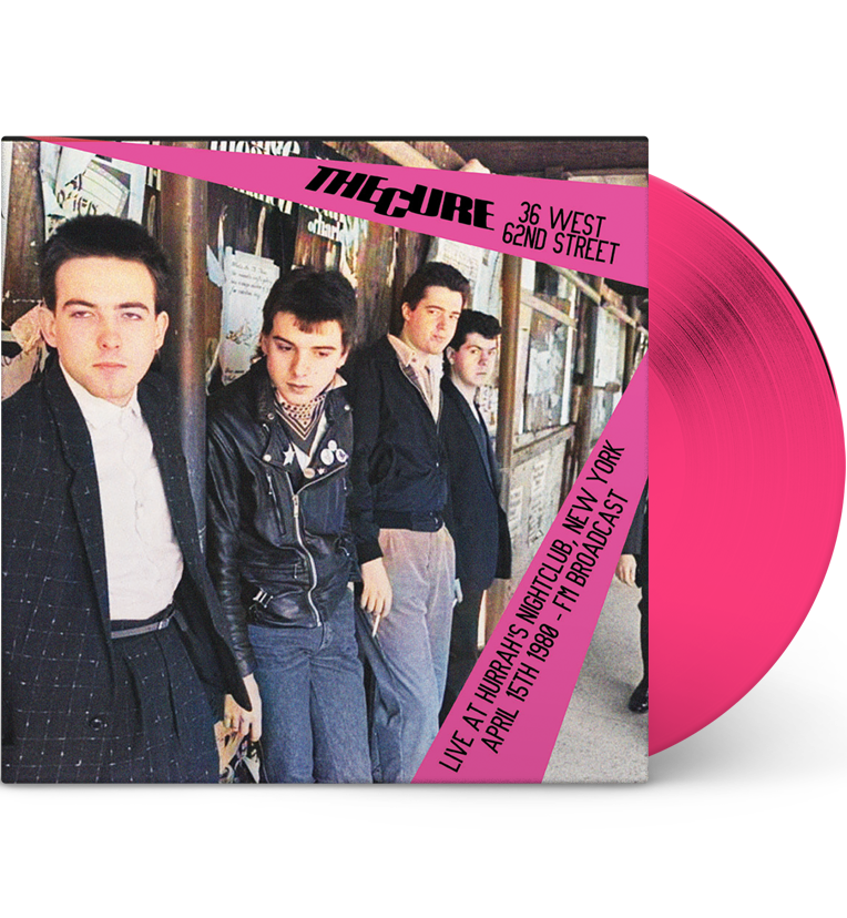 The Cure – 36 West 62nd Street: Live in New York, 1980 (Limited Edition 12-Inch Album on Pink Vinyl)