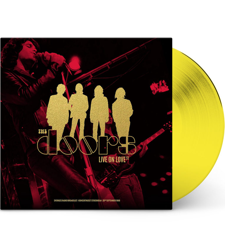 The Doors – Live On Love Street (Special Edition on Yellow Vinyl) The Doors – Live On Love Street (Special Edition on Yellow Vinyl)