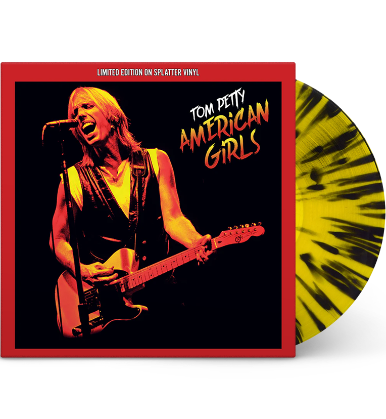 Tom Petty – American Girls: Live in North Carolina, 1989 (Limited Edition 12-Inch Album on Yellow/Black Splatter Vinyl)