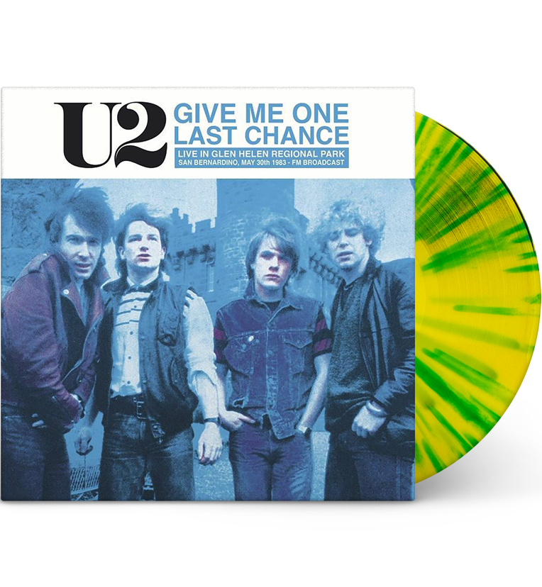 U2 – Give Me One Last Chance: Live in San Bernardino, 1983 (Limited Edition 12-Inch Album on Splatter Vinyl)
