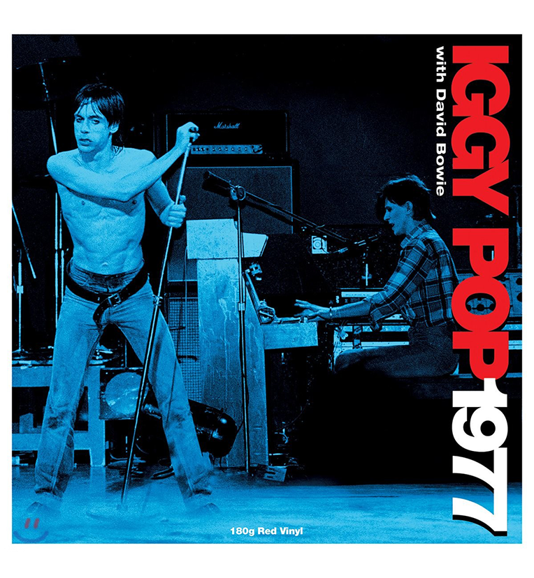 Iggy Pop with David Bowie – 1977 (12-Inch Album on on 180g Red Vinyl)
