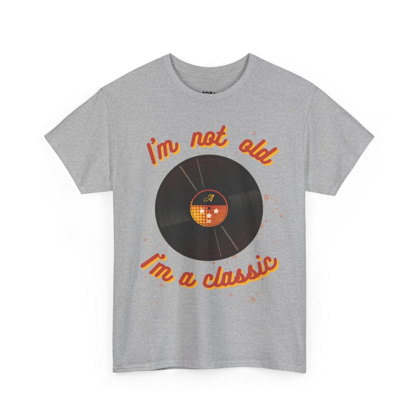 'I'm Not Old, I'm a Classic' Men's Vinyl Record T-Shirt