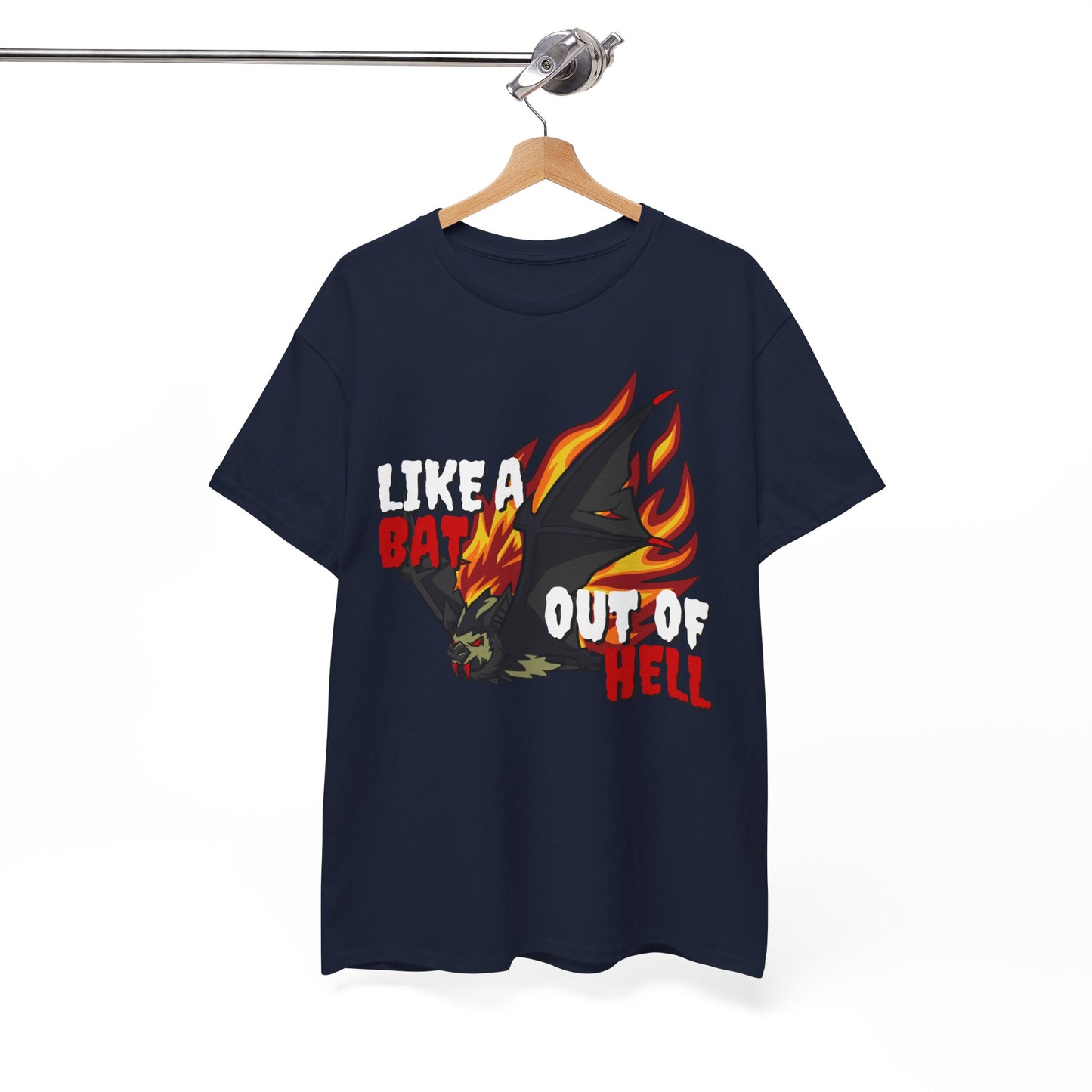 'Like a Bat Out of Hell' Men's Halloween T-Shirt