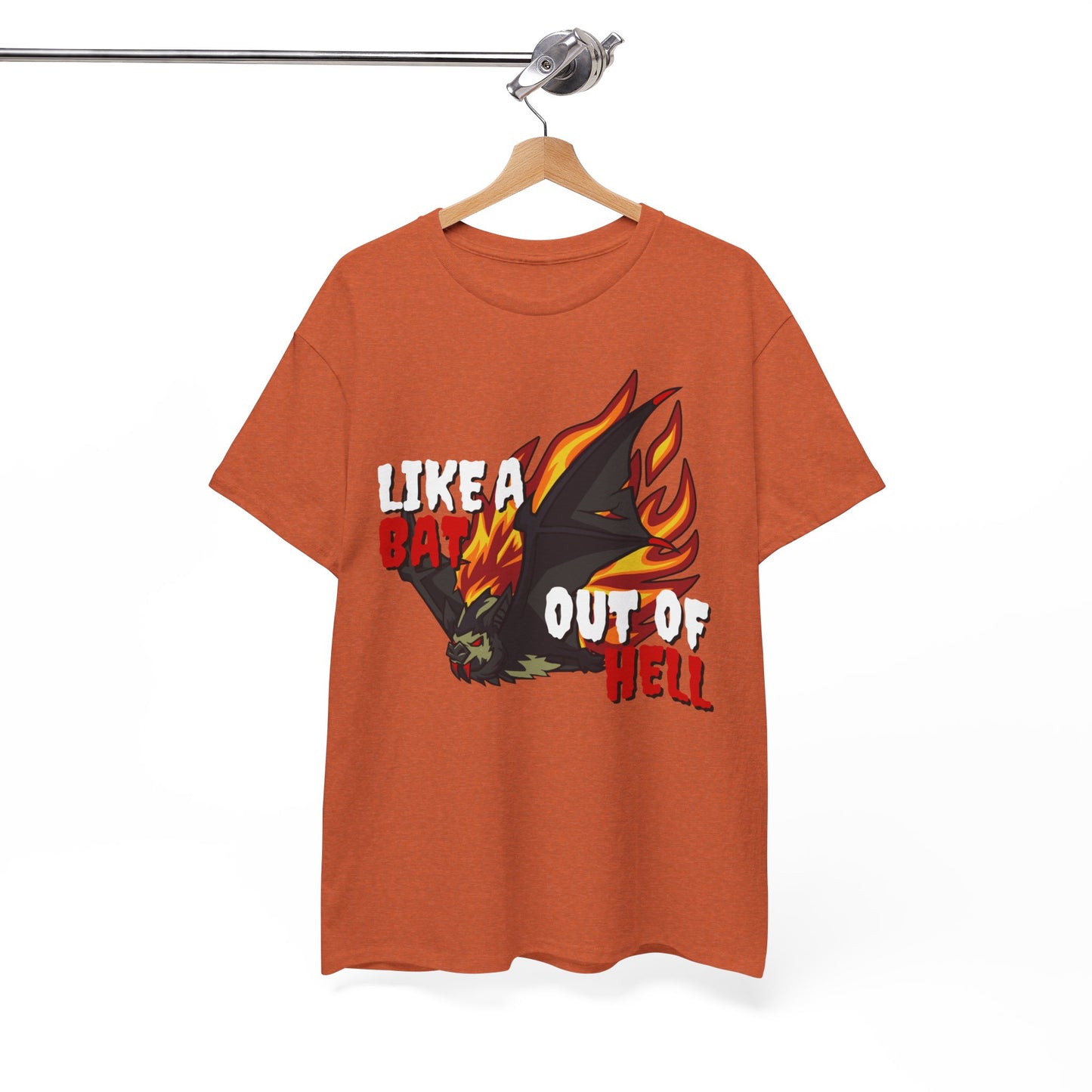 'Like a Bat Out of Hell' Men's Halloween T-Shirt