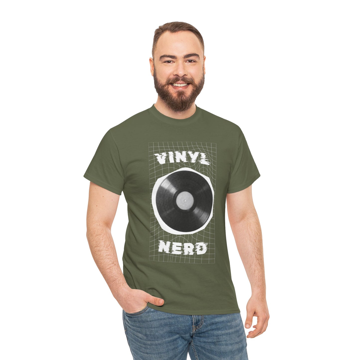 'Vinyl Nerd' Men's T-Shirt