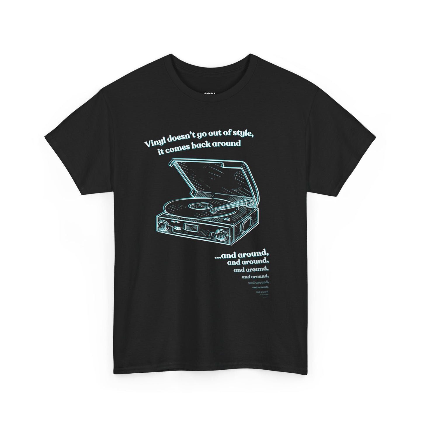 'Vinyl Doesn't Go Out Of Style' Men's T-Shirt