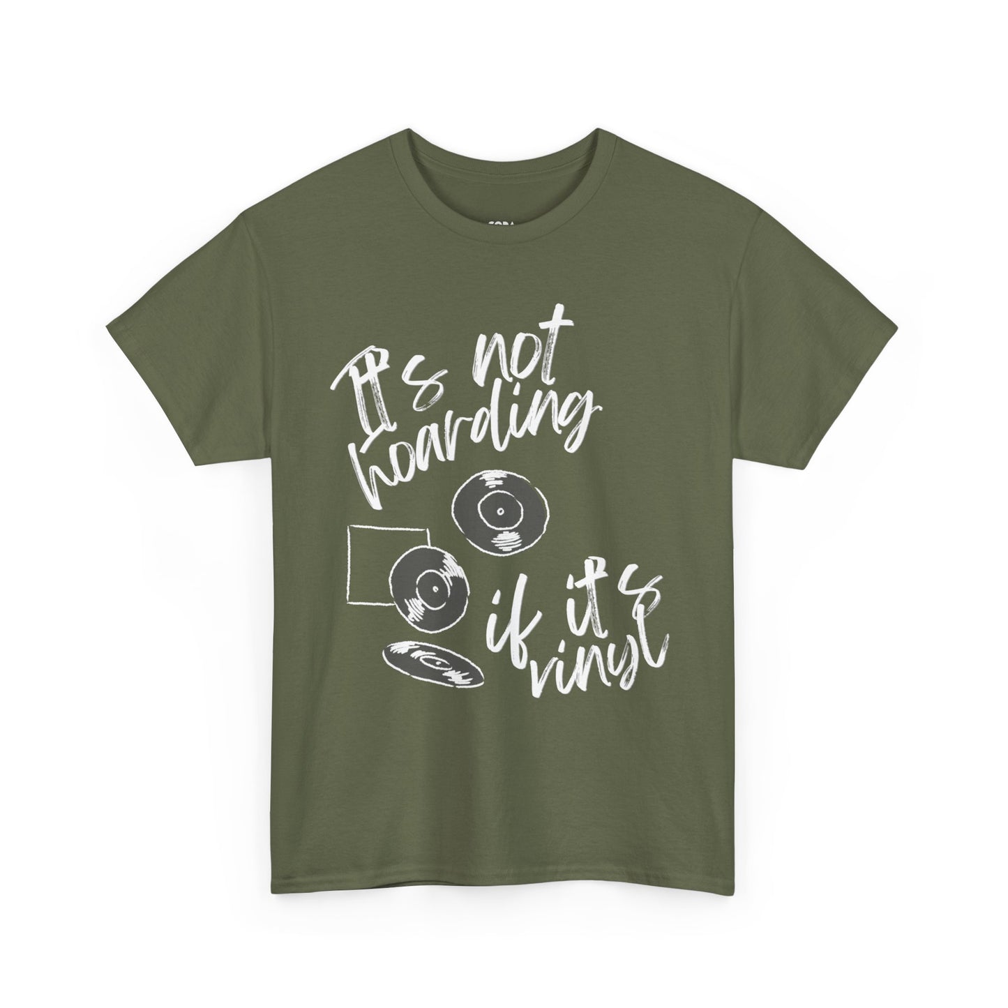 'It's Not Hoarding If It's Vinyl' Men's T-Shirt