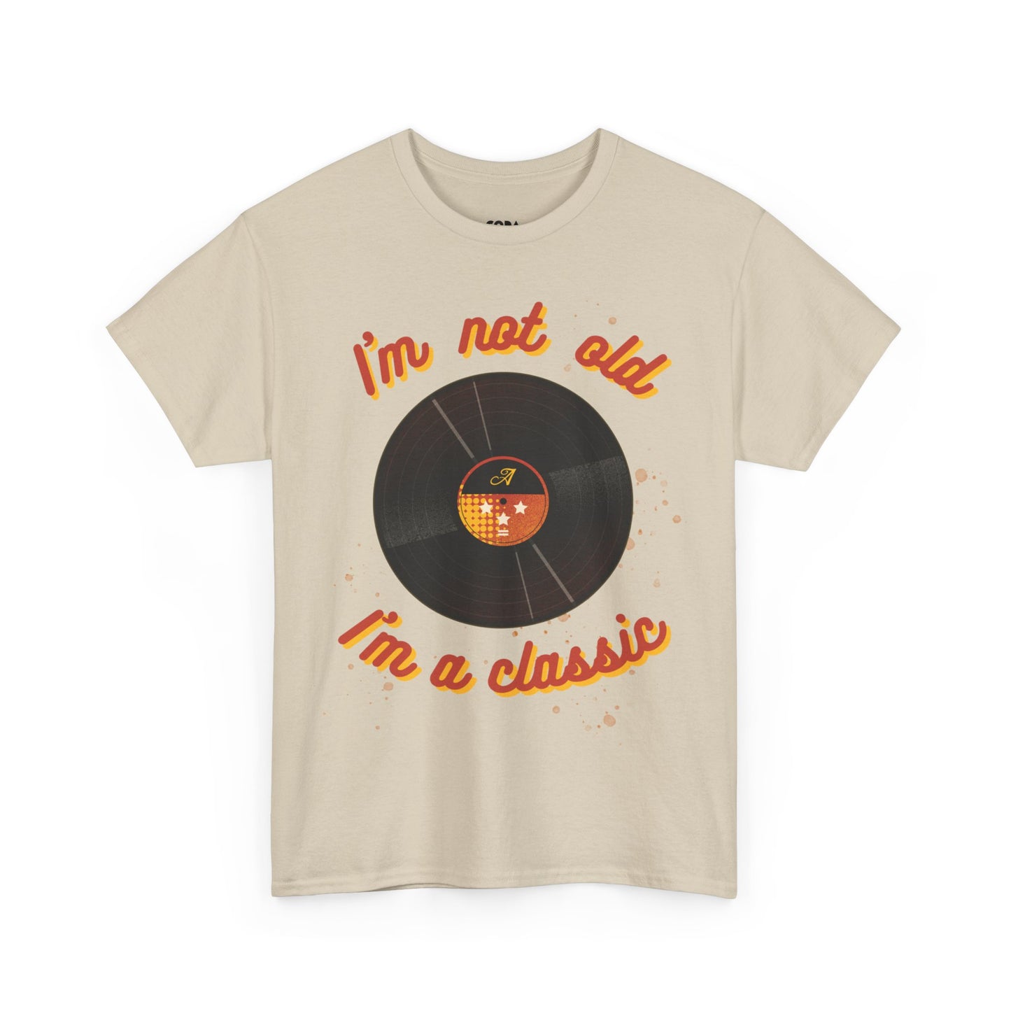 'I'm Not Old, I'm a Classic' Men's Vinyl Record T-Shirt