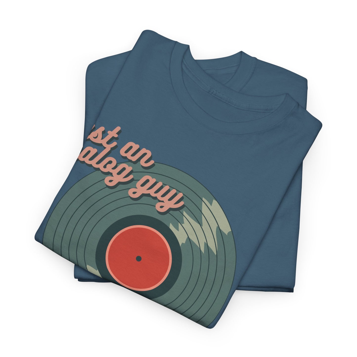 'Just an Analog Guy, In a Digital World' Men's T-Shirt