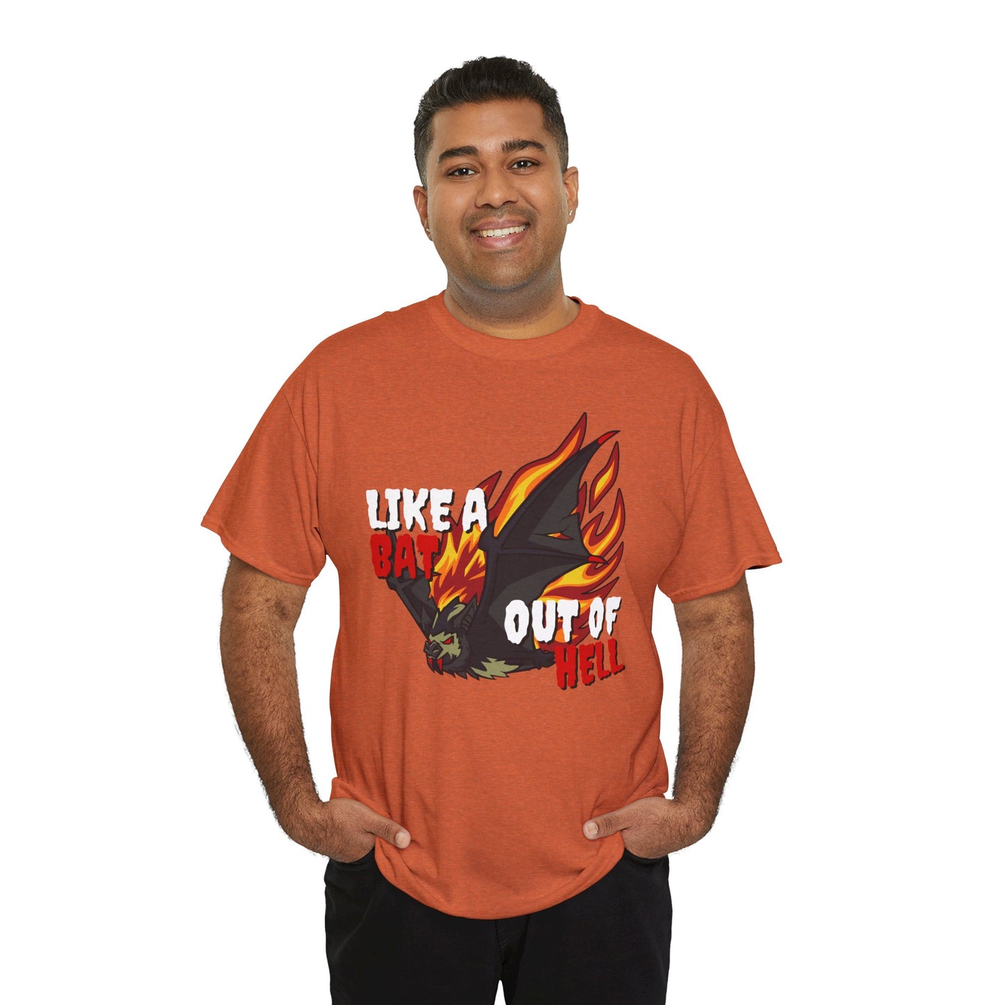 'Like a Bat Out of Hell' Men's Halloween T-Shirt