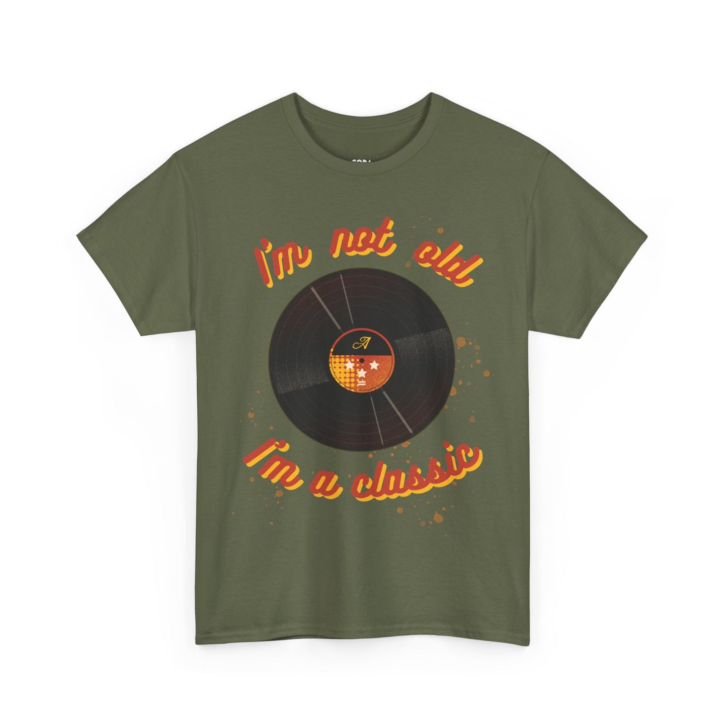 'I'm Not Old, I'm a Classic' Men's Vinyl Record T-Shirt