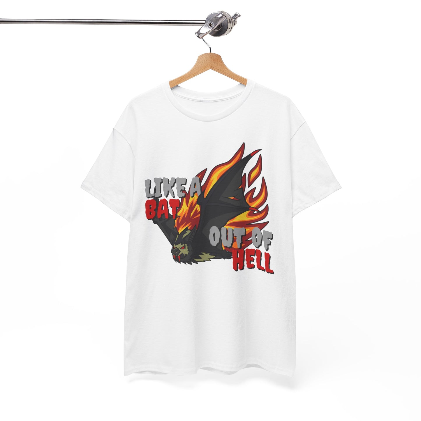 'Like a Bat Out of Hell' Men's Halloween T-Shirt