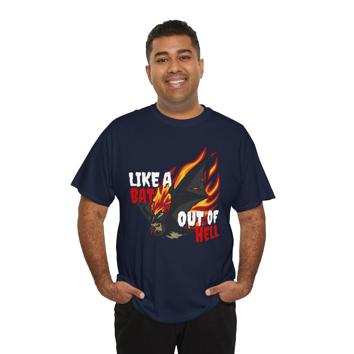 'Like a Bat Out of Hell' Men's Halloween T-Shirt