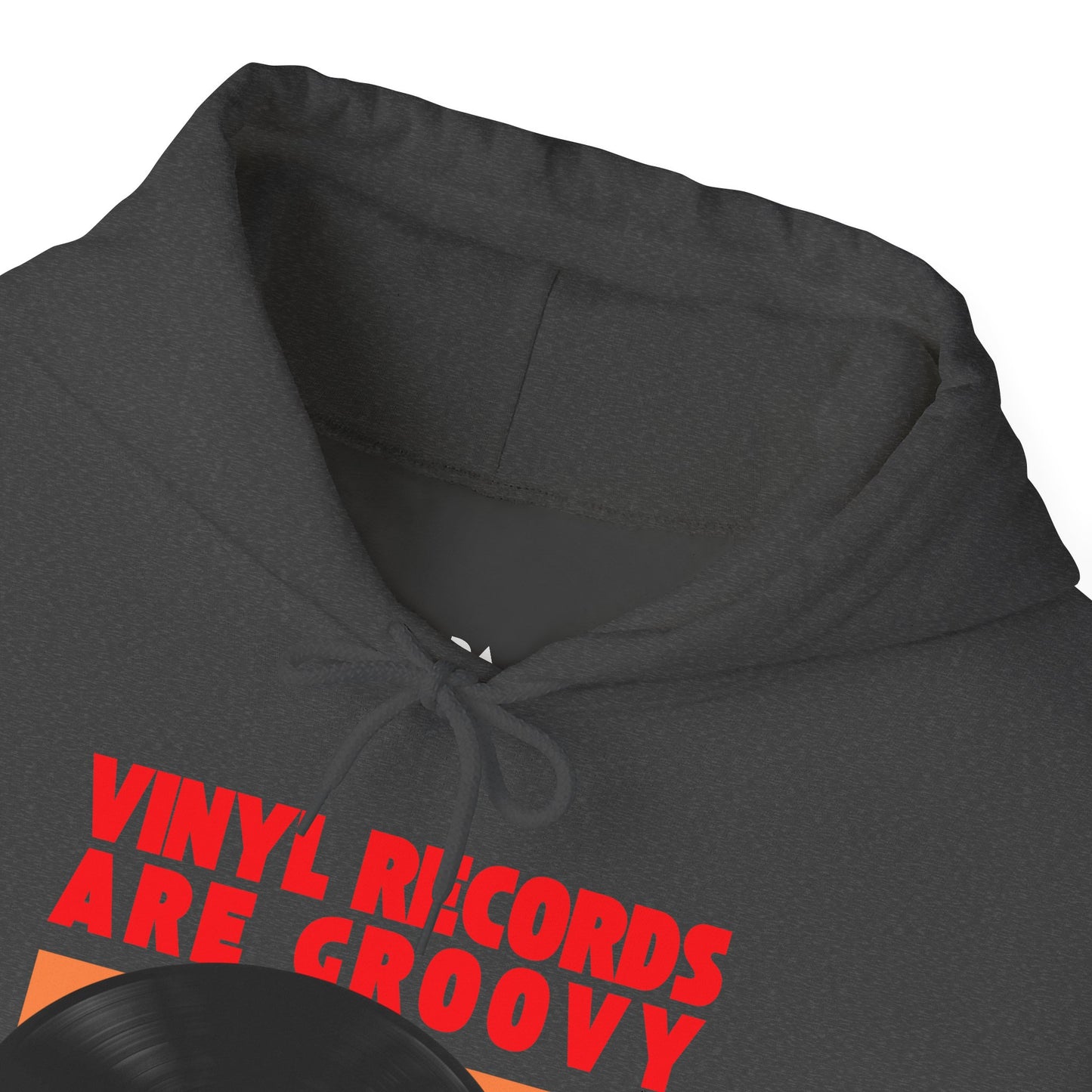 'Vinyl Records Are Groovy' Men's Hoodie