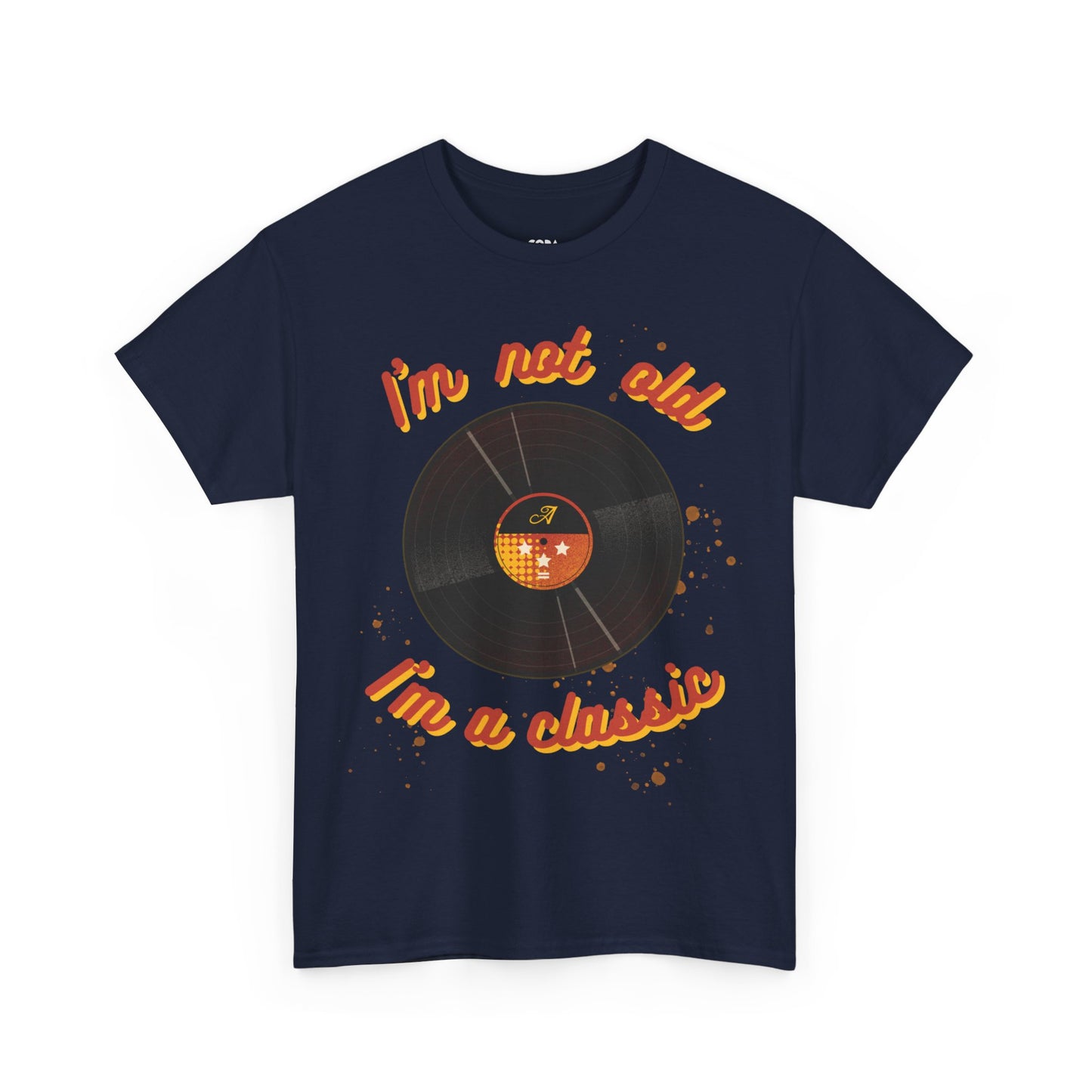 'I'm Not Old, I'm a Classic' Men's Vinyl Record T-Shirt