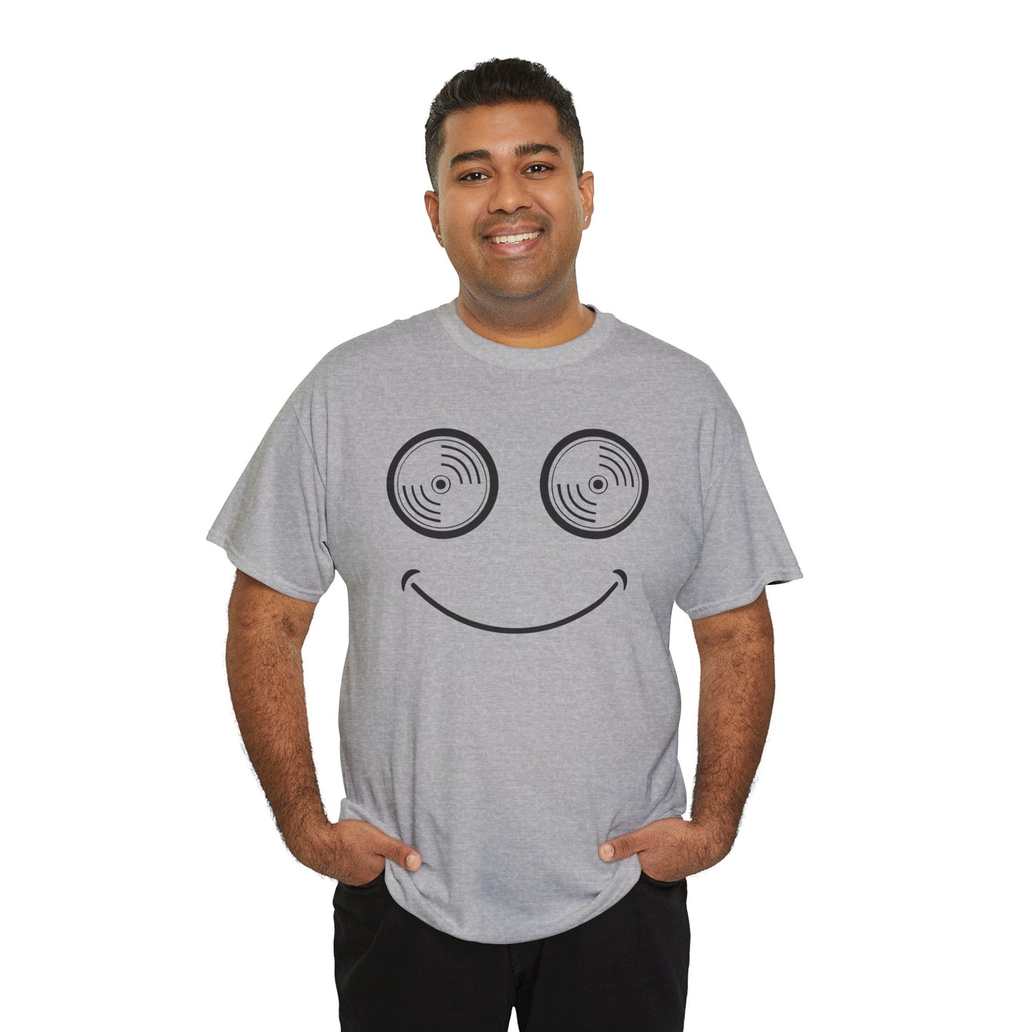 Vinyl Makes Me Happy Men's T-Shirt