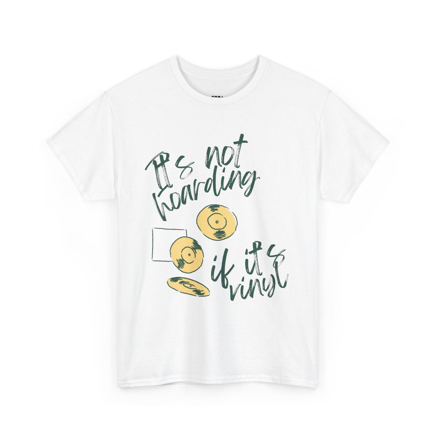 'It's Not Hoarding If It's Vinyl' Men's T-Shirt