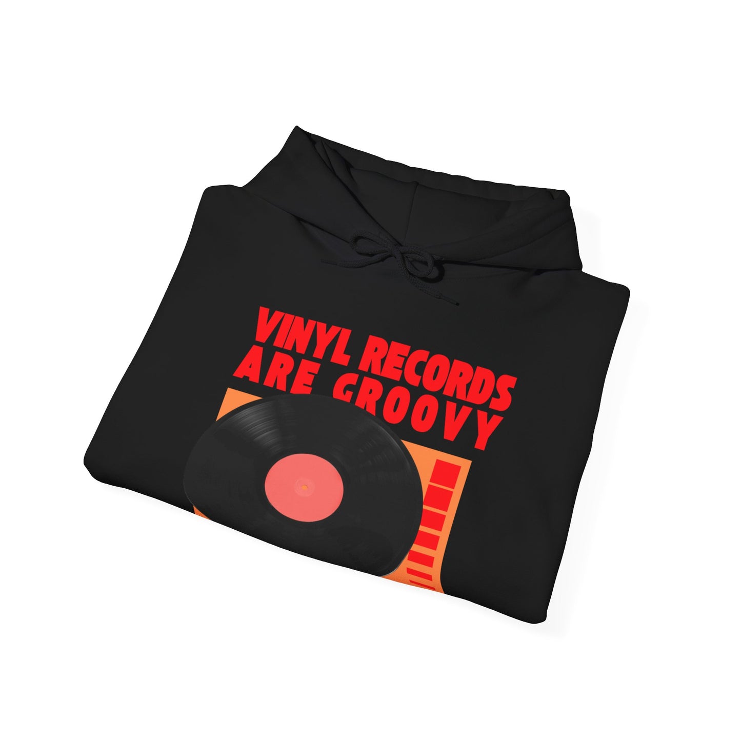 'Vinyl Records Are Groovy' Men's Hoodie