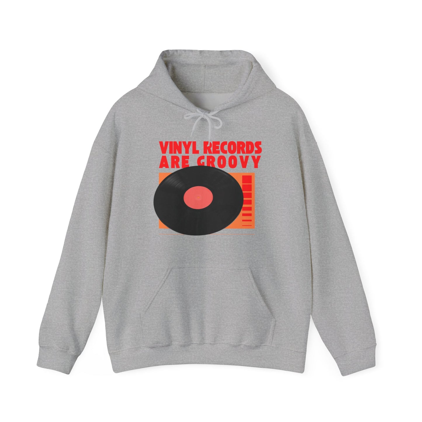 'Vinyl Records Are Groovy' Men's Hoodie