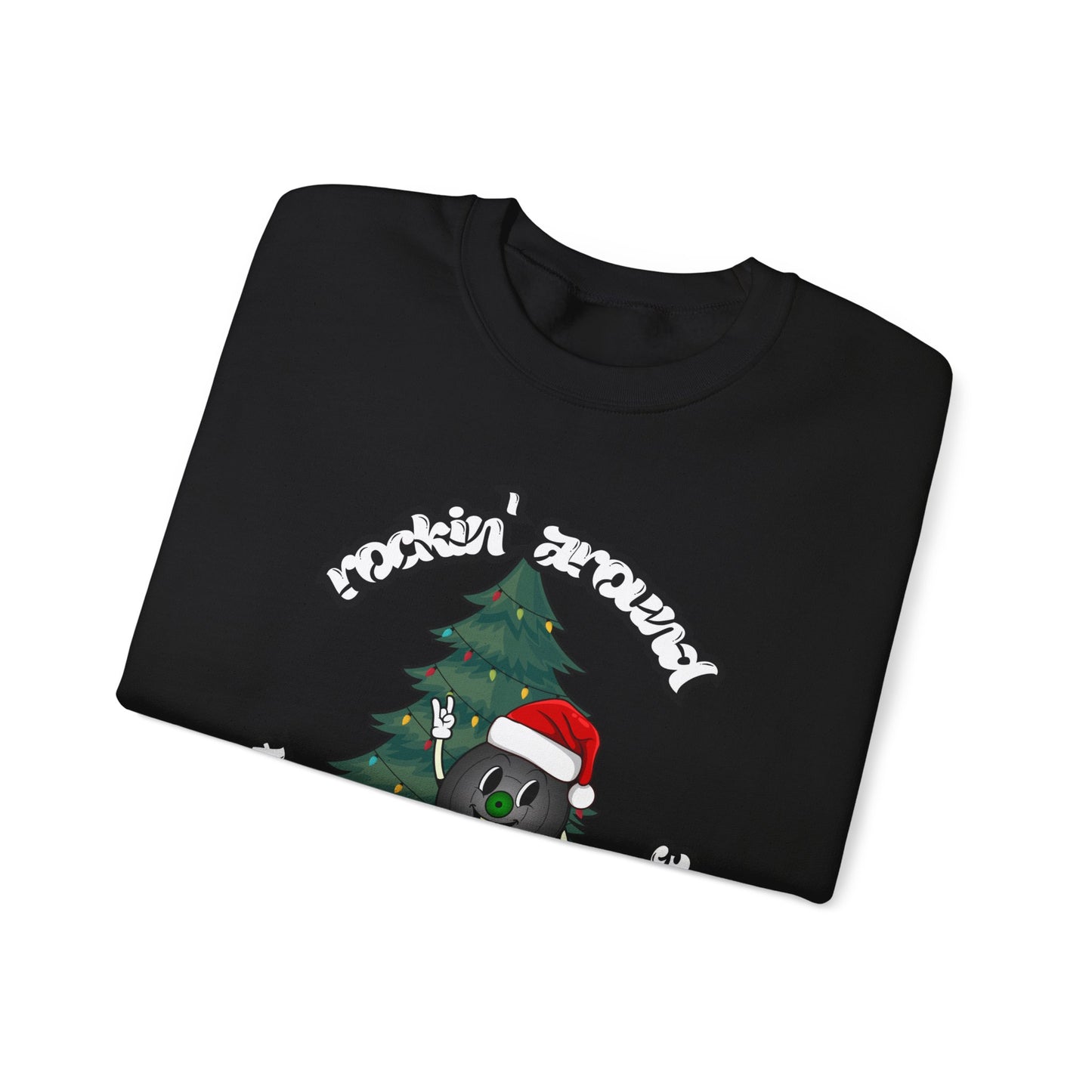 "Rockin' Around The Christmas Tree" Vinyl Record Sweatshirt