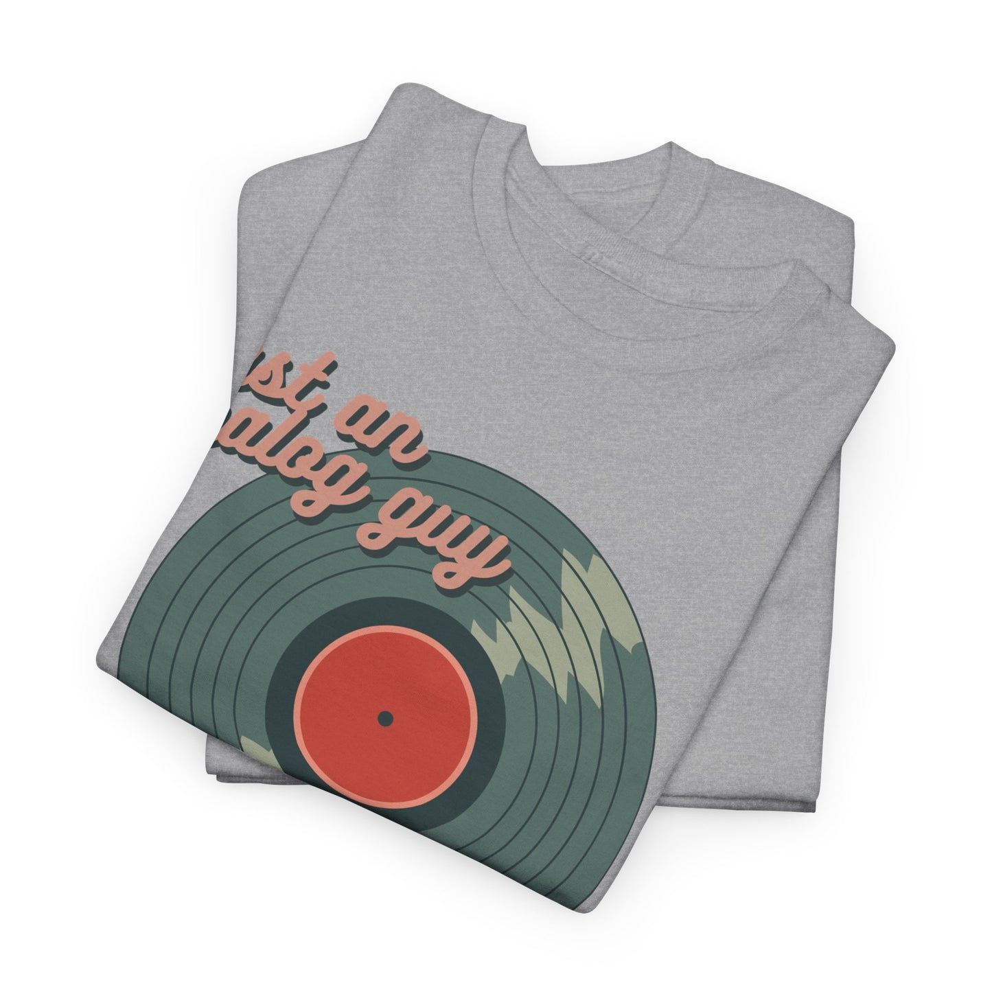 'Just an Analog Guy, In a Digital World' Men's T-Shirt