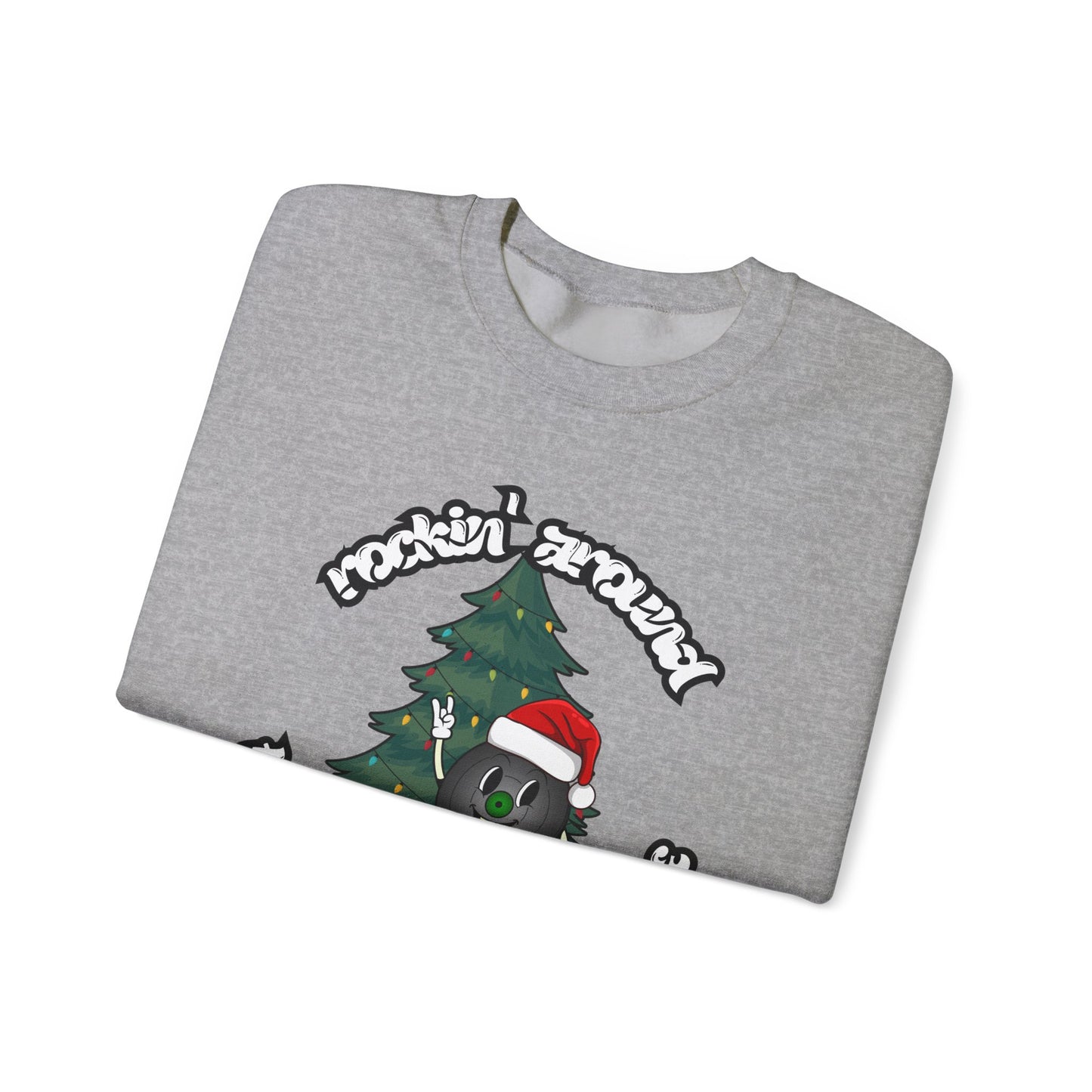 "Rockin' Around The Christmas Tree" Vinyl Record Sweatshirt