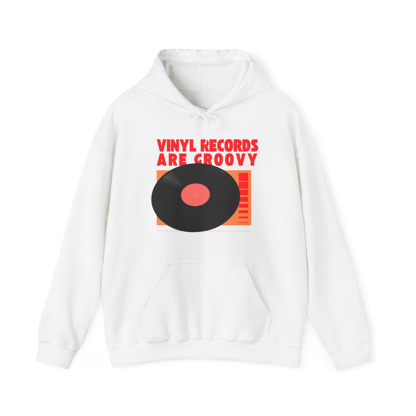 'Vinyl Records Are Groovy' Men's Hoodie