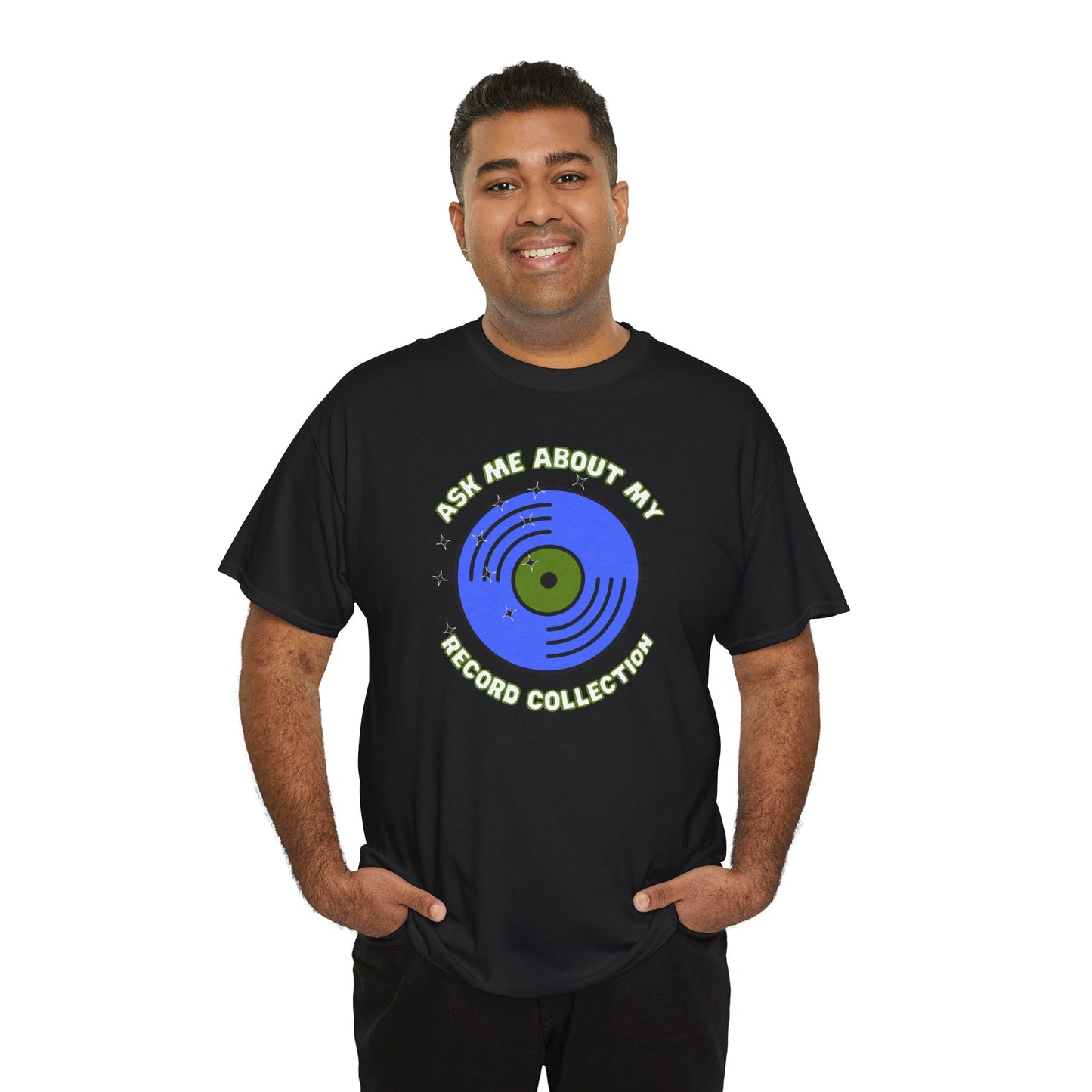 'Ask Me About My Record Collection' Men's T-Shirt