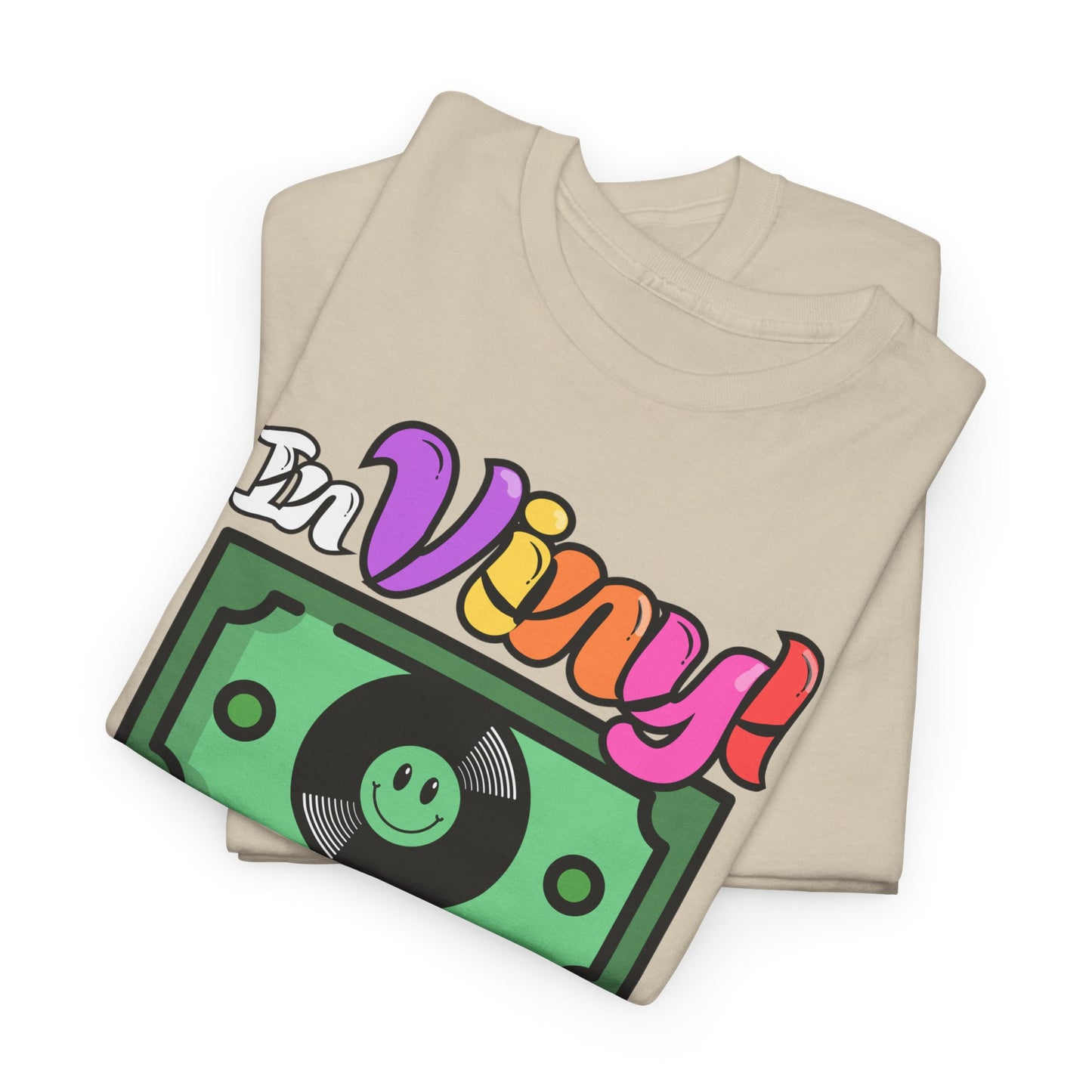 'In Vinyl We Trust' Men's T-Shirt