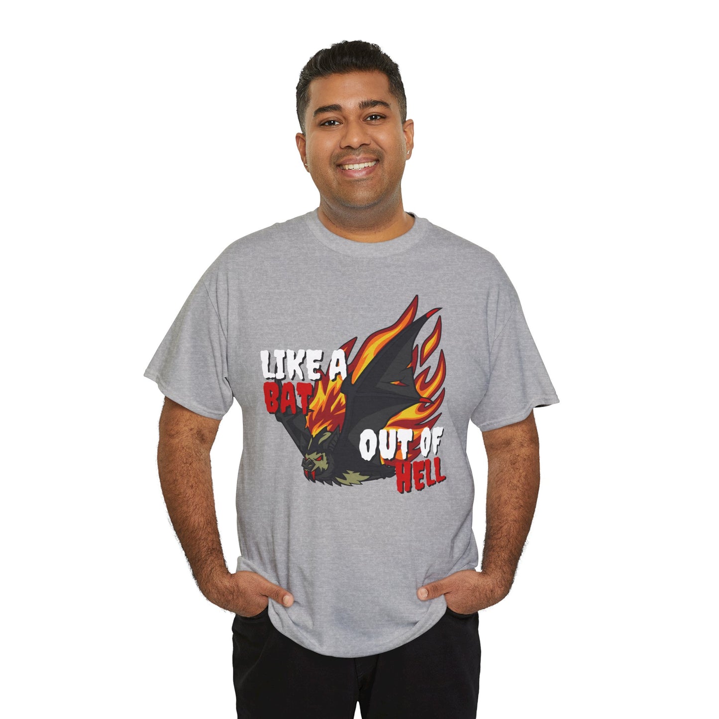 'Like a Bat Out of Hell' Men's Halloween T-Shirt