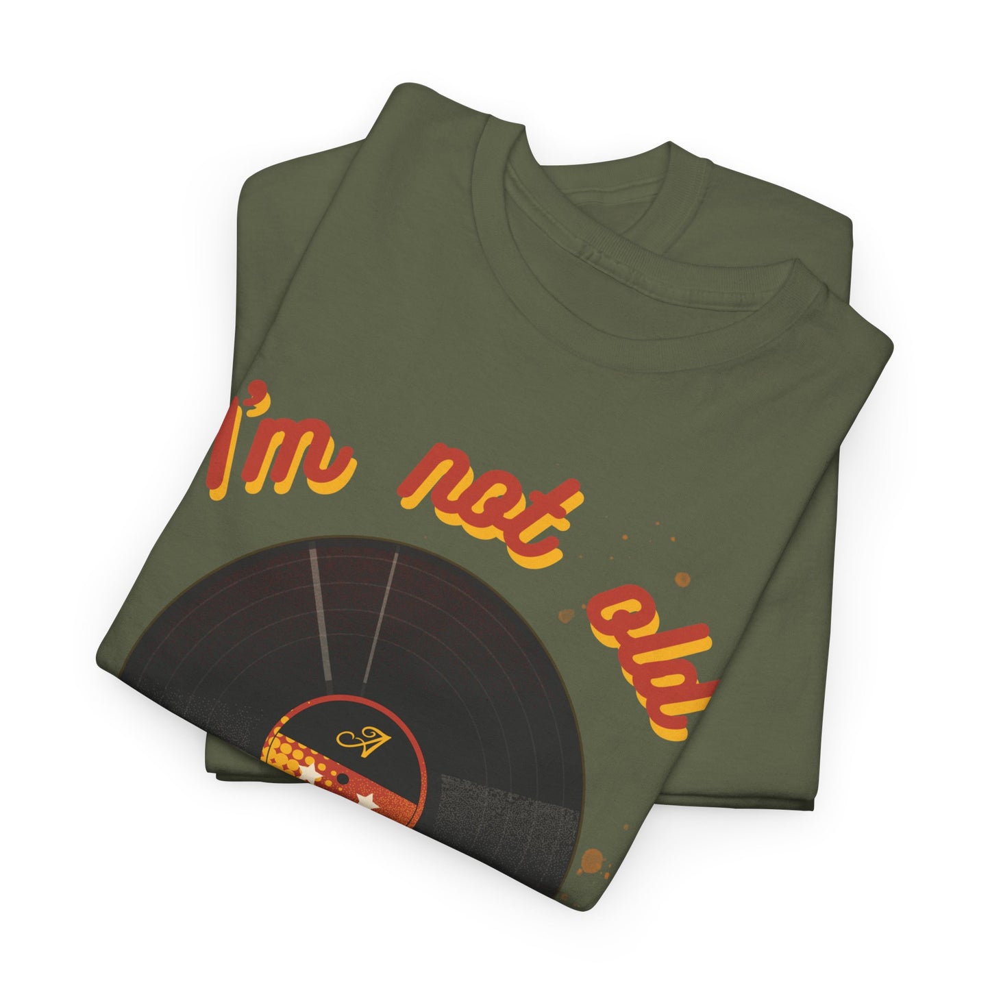 'I'm Not Old, I'm a Classic' Men's Vinyl Record T-Shirt