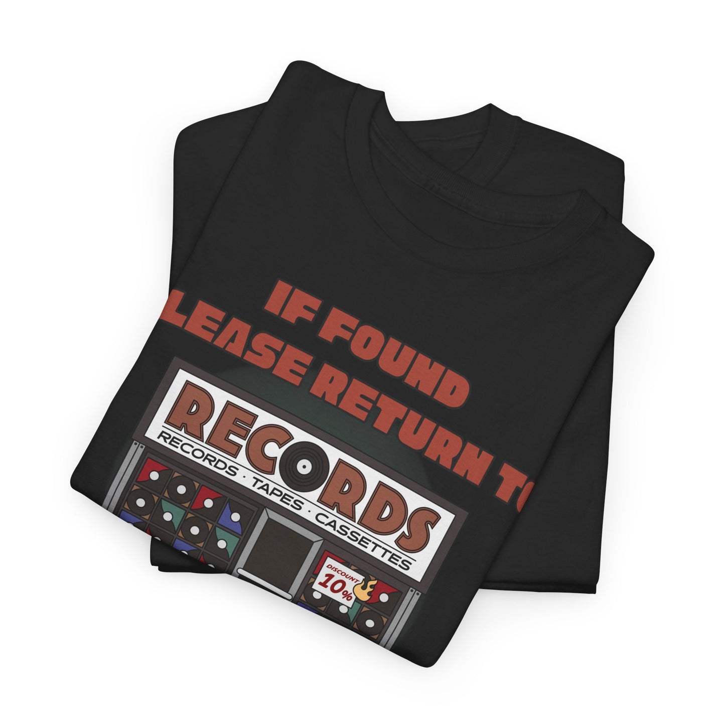 'If Found, Please Return to the Record Store' Men's T-Shirt