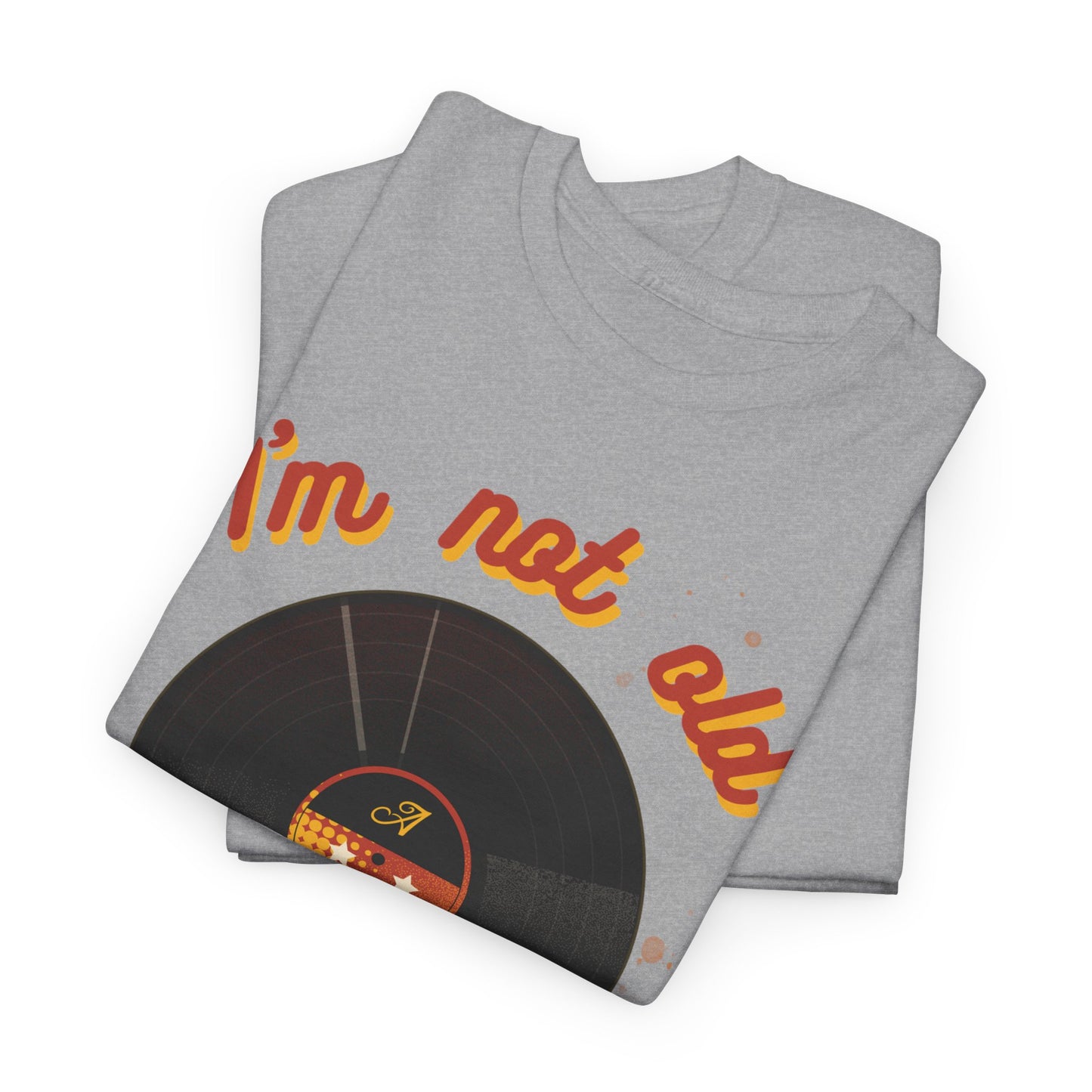 'I'm Not Old, I'm a Classic' Men's Vinyl Record T-Shirt