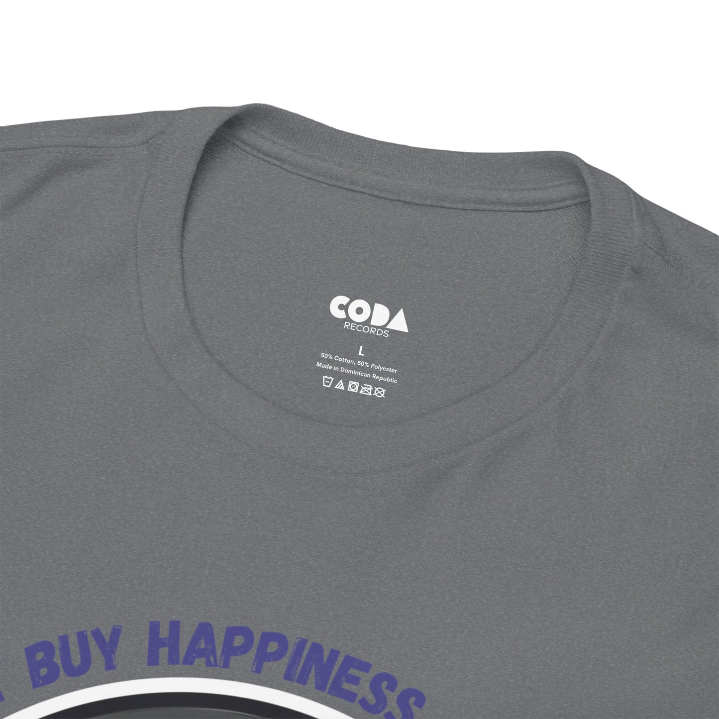 'Money Can't Buy Happiness, But It Can Buy Vinyl' Men's T-Shirt