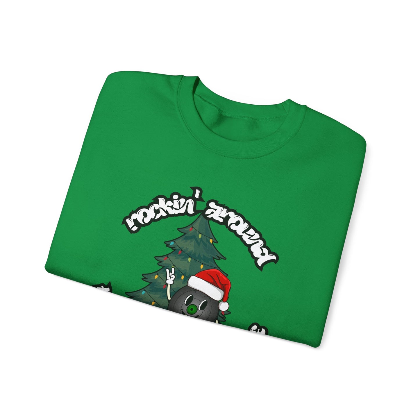 "Rockin' Around The Christmas Tree" Vinyl Record Sweatshirt