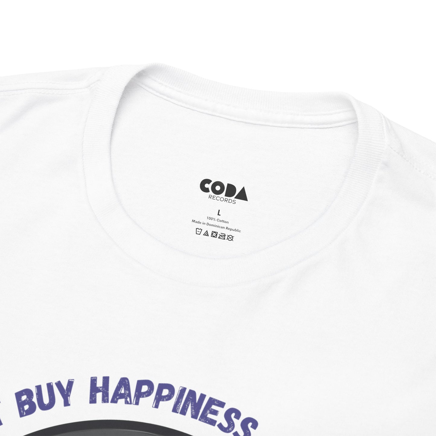 'Money Can't Buy Happiness, But It Can Buy Vinyl' Men's T-Shirt